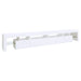 Comodă TV cu lumini LED, alb, 260x36,5x40cm - WALTI WALTI