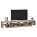 Comodă TV cu lumini LED, stejar sonoma,260x36,5x40cm - WALTI WALTI