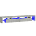 Comodă TV cu lumini LED, gri beton, 260x36,5x40cm - WALTI WALTI