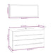 Set mobilier de baie, 3 piese, stejar sonoma - WALTI WALTI