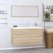 Set mobilier de baie, 3 piese, stejar sonoma - WALTI WALTI