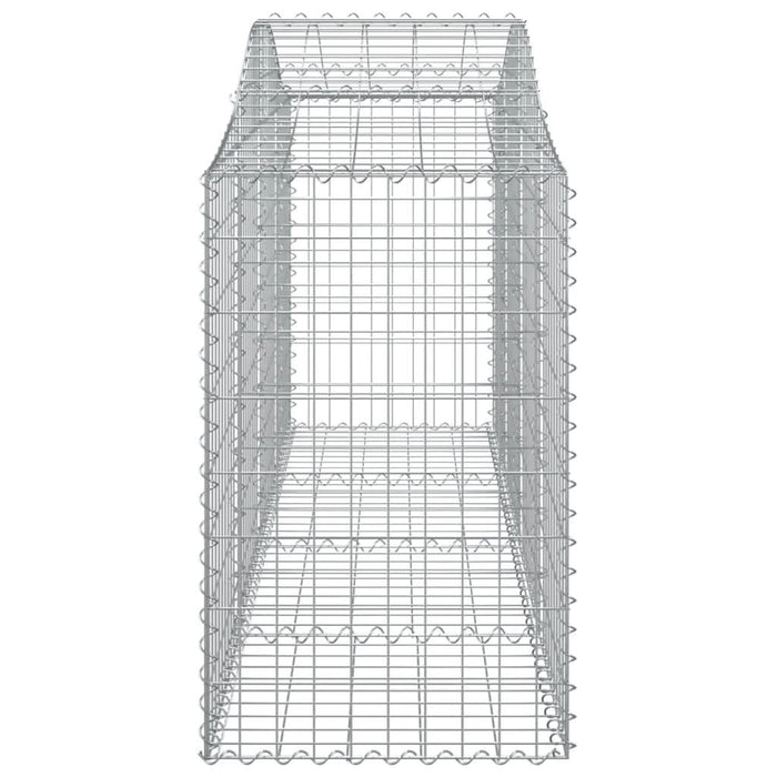 Coș gabion arcuit 200x50x80/100 cm fier galvanizat - WALTI WALTI