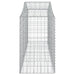 Coș gabion arcuit 200x50x80/100 cm fier galvanizat - WALTI WALTI