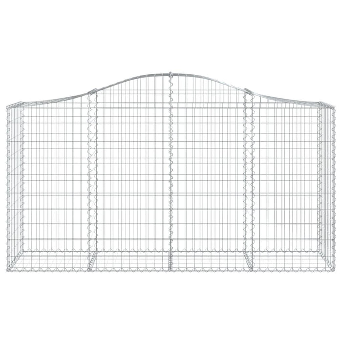 Coș gabion arcuit 200x50x100/120 cm fier galvanizat - WALTI WALTI