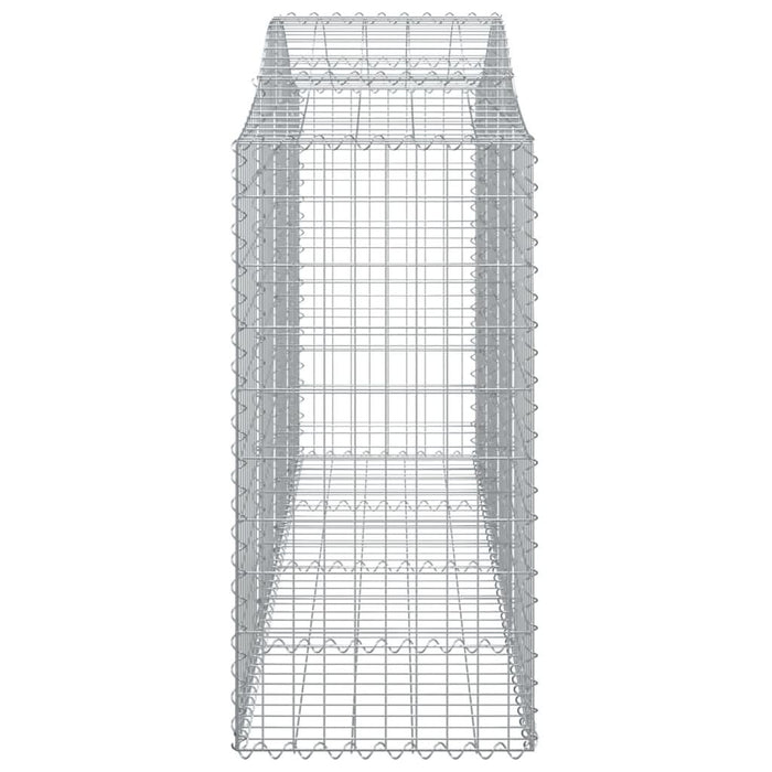 Coș gabion arcuit 200x50x100/120 cm fier galvanizat - WALTI WALTI