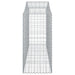 Coș gabion arcuit 200x50x100/120 cm fier galvanizat - WALTI WALTI