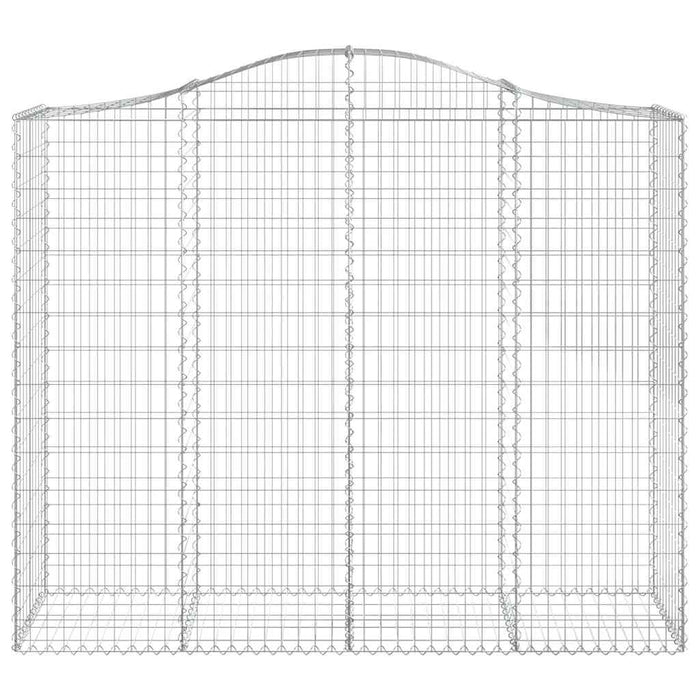 Coș gabion arcuit, 200x50x160/180 cm, fier galvanizat - WALTI WALTI