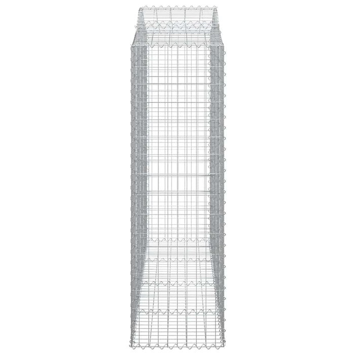 Coș gabion arcuit, 200x50x160/180 cm, fier galvanizat - WALTI WALTI