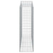 Coș gabion arcuit, 200x50x160/180 cm, fier galvanizat - WALTI WALTI