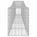 Coș gabion arcuit 400x30x40/60 cm fier galvanizat - WALTI WALTI