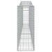 Coș gabion arcuit 400x30x80/100 cm fier galvanizat - WALTI WALTI