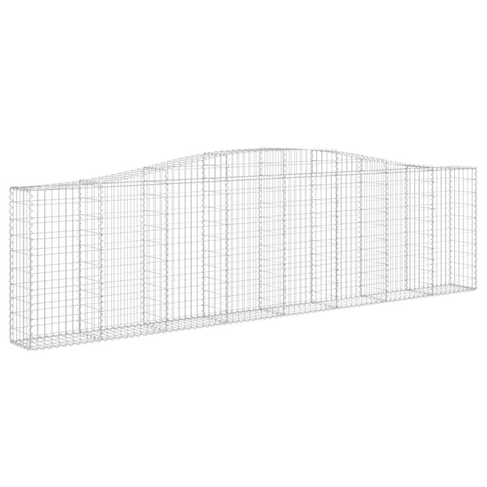Coș gabion arcuit 400x30x100/120 cm fier galvanizat - WALTI WALTI
