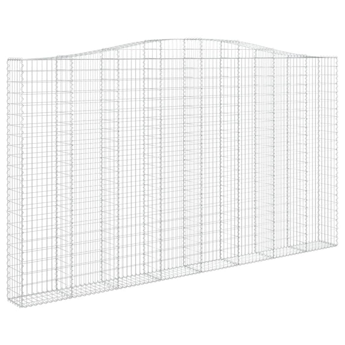 Coș gabion arcuit 400x30x220/240 cm fier galvanizat - WALTI WALTI