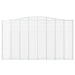 Coș gabion arcuit 400x30x220/240 cm fier galvanizat - WALTI WALTI