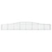 Coș gabion arcuit 400x50x40/60 cm fier galvanizat - WALTI WALTI