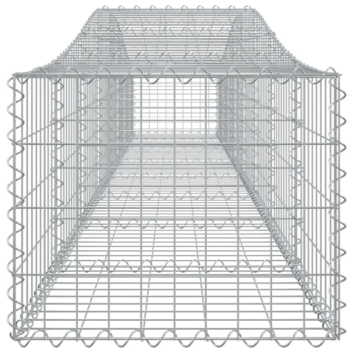 Coș gabion arcuit 400x50x40/60 cm fier galvanizat - WALTI WALTI