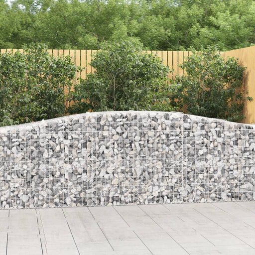 Coș gabion arcuit 400x50x80/100 cm fier galvanizat - WALTI WALTI