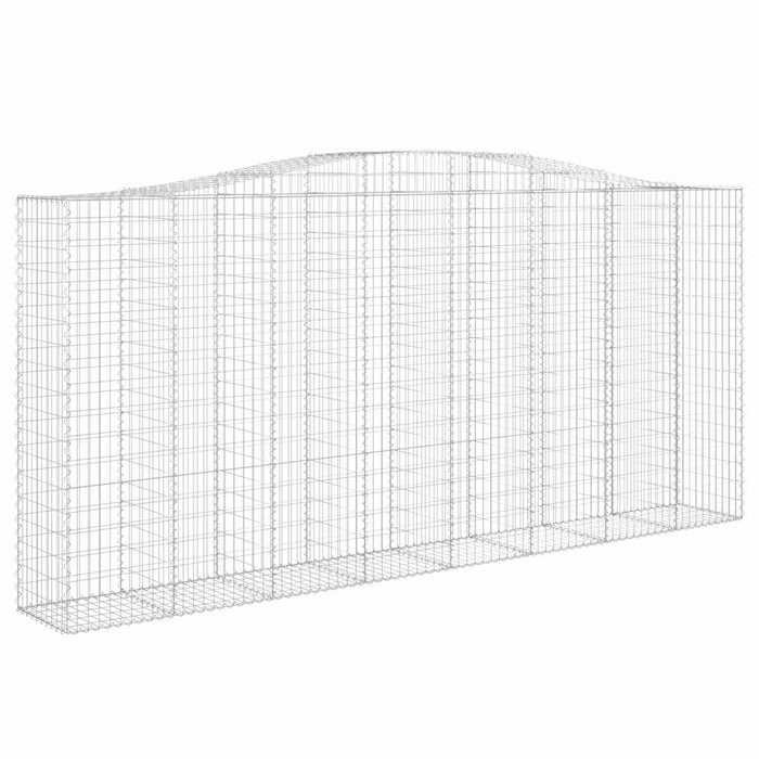 Coș gabion arcuit, 400x50x180/200 cm, fier galvanizat - WALTI WALTI