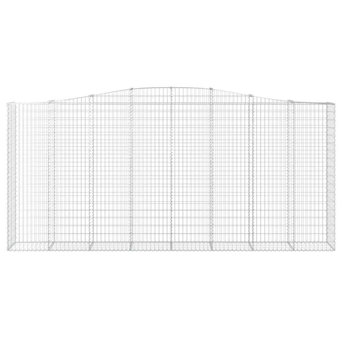 Coș gabion arcuit, 400x50x180/200 cm, fier galvanizat - WALTI WALTI