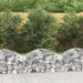 Coș gabion arcuit, 100x30x40/60 cm, fier galvanizat - WALTI WALTI