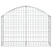 Coș gabion arcuit, 100x30x60/80 cm, fier galvanizat - WALTI WALTI