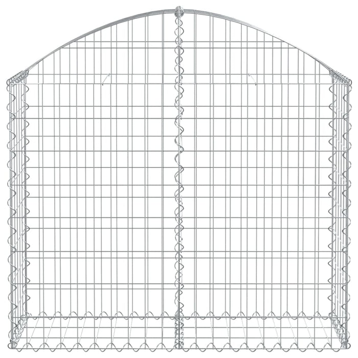 Coș gabion arcuit, 100x30x80/100 cm, fier galvanizat - WALTI WALTI
