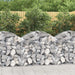 Coș gabion arcuit, 100x30x80/100 cm, fier galvanizat - WALTI WALTI