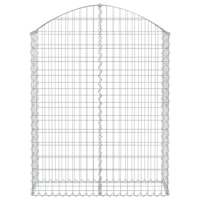 Coș gabion arcuit, 100x30x120/140 cm, fier galvanizat - WALTI WALTI