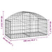 Coș gabion arcuit, 100x50x40/60 cm, fier galvanizat - WALTI WALTI