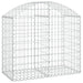 Coș gabion arcuit, 100x50x80/100 cm, fier galvanizat - WALTI WALTI