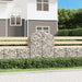 Coș gabion arcuit, 100x50x120/140 cm, fier galvanizat - WALTI WALTI