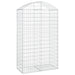 Coș gabion arcuit, 100x50x160/180 cm, fier galvanizat - WALTI WALTI