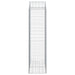 Coș gabion arcuit, 100x50x180/200 cm, fier galvanizat - WALTI WALTI