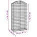 Coș gabion arcuit, 100x50x180/200 cm, fier galvanizat - WALTI WALTI