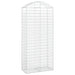Coș gabion arcuit, 100x50x220/240 cm, fier galvanizat - WALTI WALTI