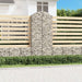 Coș gabion arcuit, 100x50x220/240 cm, fier galvanizat - WALTI WALTI