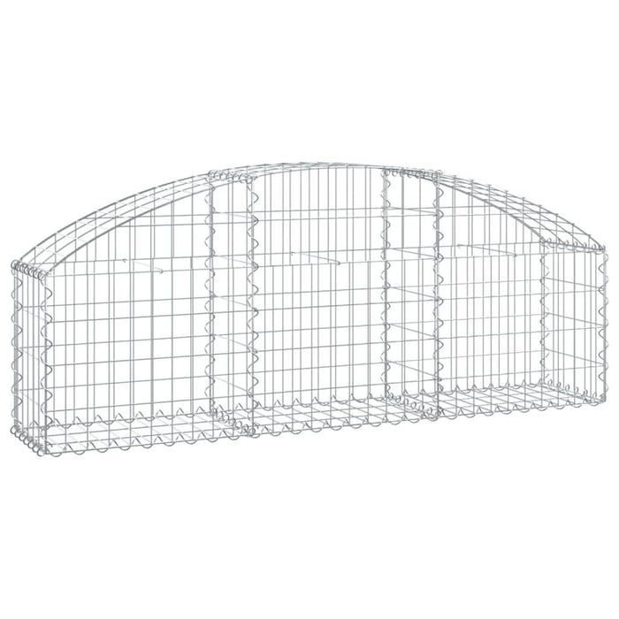 Coș gabion arcuit, 150x30x40/60 cm, fier galvanizat - WALTI WALTI