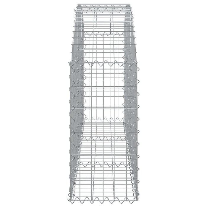 Coș gabion arcuit, 150x30x60/80 cm, fier galvanizat - WALTI WALTI