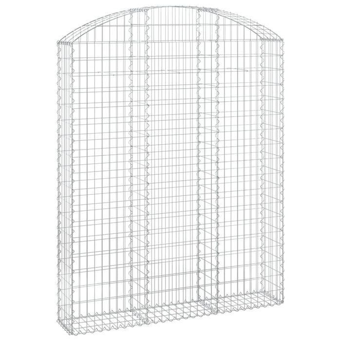 Coș gabion arcuit, 150x30x180/200 cm, fier galvanizat - WALTI WALTI