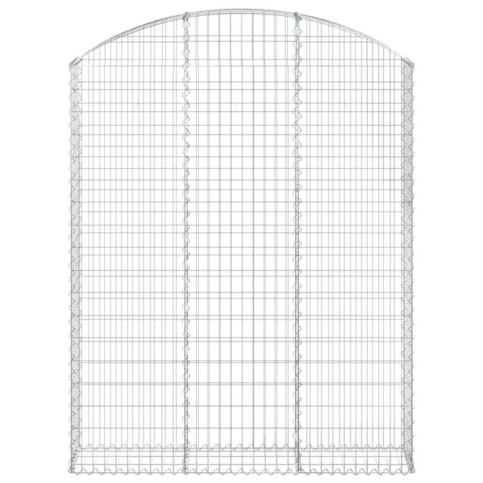 Coș gabion arcuit, 150x30x180/200 cm, fier galvanizat - WALTI WALTI