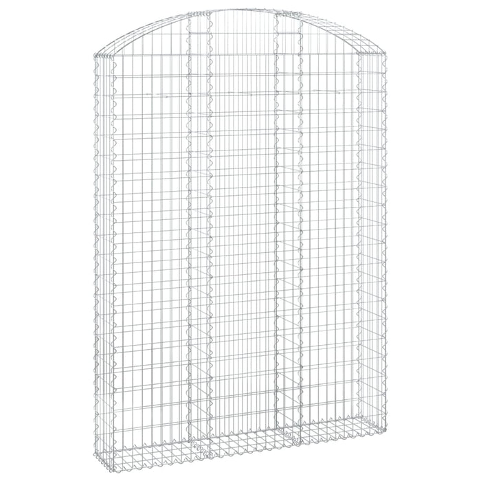 Coș gabion arcuit, 150x30x200/220 cm, fier galvanizat - WALTI WALTI