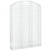 Coș gabion arcuit, 150x30x200/220 cm, fier galvanizat - WALTI WALTI