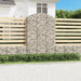 Coș gabion arcuit, 150x30x220/240 cm, fier galvanizat - WALTI WALTI