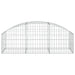 Coș gabion arcuit, 150x50x40/60 cm, fier galvanizat - WALTI WALTI