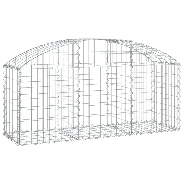 Coș gabion arcuit, 150x50x60/80 cm, fier galvanizat - WALTI WALTI