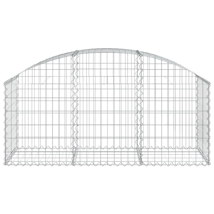 Coș gabion arcuit, 150x50x60/80 cm, fier galvanizat - WALTI WALTI
