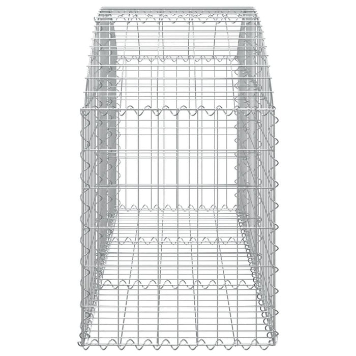 Coș gabion arcuit, 150x50x60/80 cm, fier galvanizat - WALTI WALTI