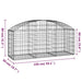 Coș gabion arcuit, 150x50x60/80 cm, fier galvanizat - WALTI WALTI