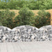 Coș gabion arcuit, 150x50x60/80 cm, fier galvanizat - WALTI WALTI