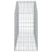 Coș gabion arcuit, 150x50x80/100 cm, fier galvanizat - WALTI WALTI